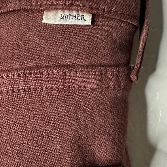 MOTHER Jeans The Mid Rise Dazzler Skimp Fudgesickle Size: 33 NWT